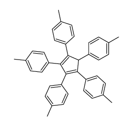 penta(p-tolyl)cylopentadienyl结构式