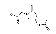 Methyl (S)-4-acetoxy-2-oxo-1-pyrrolidineacetate picture