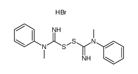 μ-disulfido-1,2-diimido-dicarbonic acid bis-(N-methyl-anilide), dihydrobromide结构式