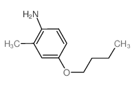 4-Butoxy-2-methylaniline结构式