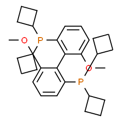 (R)-(+)-2,2'-BIS(DICYCLOBUTYLPHOSPHINO)-6,6'-DIMETHOXY-1,1'-BIPHENYL picture