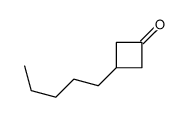 3-pentylcyclobutan-1-one结构式