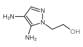4,5-二氨基-1-(2-羟乙基)吡唑结构式