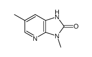 3,6-dimethylimidazo<4,5-b>pyridin-2-one Structure