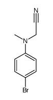 2-(4-bromo-N-methylanilino)acetonitrile Structure