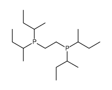 di(butan-2-yl)-[2-di(butan-2-yl)phosphanylethyl]phosphane结构式