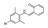 6-[(4-bromo-2,6-dimethylanilino)methylidene]cyclohexa-2,4-dien-1-one Structure