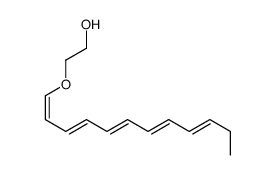 2-[(1Z,3Z,5Z,7Z,9Z)-dodeca-1,3,5,7,9-pentaenoxy]ethanol Structure