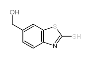 6-HYDROXYMETHYL-2-MERCAPTOBENZOTHIAZOLE结构式