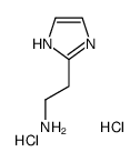2-(1H-咪唑-2-基)乙胺二盐酸盐结构式