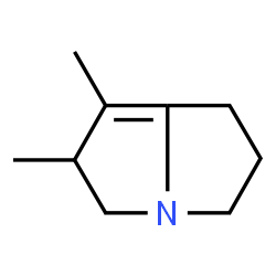 1H-Pyrrolizine,2,3,5,6-tetrahydro-6,7-dimethyl-(9CI) Structure