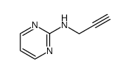 Pyrimidine, 2-(2-propynylamino)- (7CI,8CI) Structure