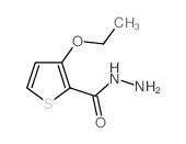 3-Ethoxythiophene-2-carbohydrazide structure