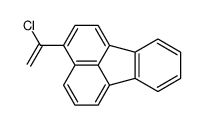 3-(1-chloroethenyl)fluoranthene Structure
