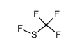 Trifluoro(fluorothio)methane structure