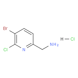 (5-Bromo-6-chloropyridin-2-yl)methanamine hydrochloride picture