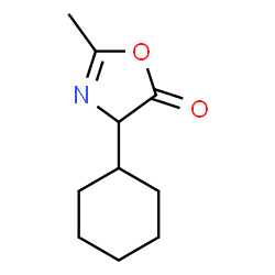 5(4H)-Oxazolone,4-cyclohexyl-2-methyl- Structure