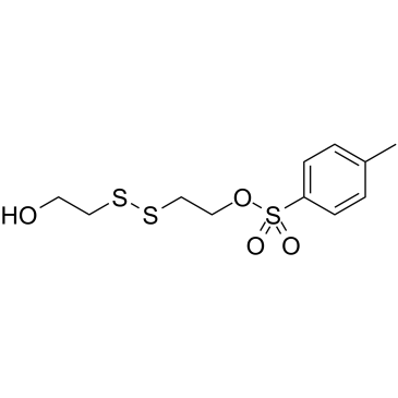 2-Hydroxyethyl disulfide mono-tosylate结构式