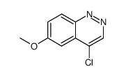 4-chloro-6-methoxycinnoline Structure