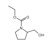 (+/-)-N-Carbethoxy-2-(hydroxymethyl)pyrrolidine Structure