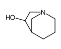 1-Azabicyclo[3.2.1]octan-6-ol(9CI)结构式