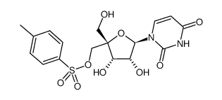 4'-(p-toluenesulfonyl)oxymethyluridine Structure