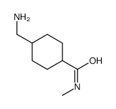 4-(aminomethyl)-N-methylcyclohexane-1-carboxamide结构式