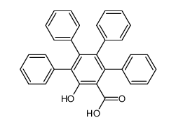 3.4.5.6-Tetraphenyl-salicylsaeure Structure