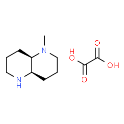 (4aR,8aR)-rel-1-甲基-十氢-1,5-萘啶 草酸结构式
