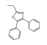 2-乙基-4,5-二苯基噁唑结构式