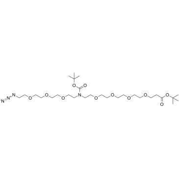 N-(Azido-PEG3)-N-Boc-PEG4-Boc图片