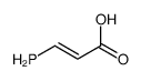 3-phosphanylprop-2-enoic acid Structure