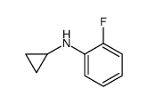 Benzenamine, N-cyclopropyl-2-fluoro- (9CI) picture