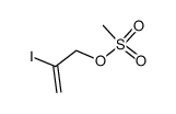 2-iodoprop-2-en-1-yl methanesulfonate Structure
