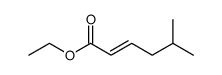 5-Methyl-2-hex-2-enoic Acid Ethyl Ester structure