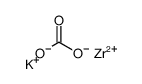 carbonic acid potassium zirconium salt图片