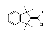 2-(dichloromethylidene)-1,1,3,3-tetramethylindane Structure