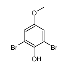 2,6-dibromo-4-methoxyphenol structure
