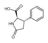 (2R,3S)-β-phenyl-pyroglutamic acid Structure