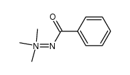 N,N,N-trimethylamine-N'-benzoylimide Structure