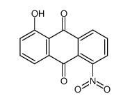 1-hydroxy-5-nitro-9,10-anthraquinone Structure