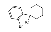 1-(o-bromophenyl)cyclohexanol结构式