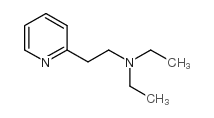 2-(2-二乙氨基乙基)吡啶结构式
