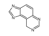 9H-Imidazo[4,5-f]quinazoline(8CI)结构式