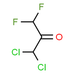 2-Propanone,1,1-dichloro-3,3-difluoro-结构式