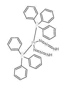 cis-[bis(triphenylphosphane)diazidoplatinum(II)] Structure