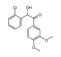 2''-Chloro-3,4-dimethoxybenzoin structure