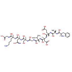 Amyloid β-Protein (20-29) trifluoroacetate salt结构式