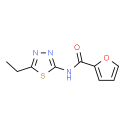 N-(5-ethyl-1,3,4-thiadiazol-2-yl)furan-2-carboxamide structure