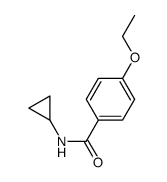 Benzamide, N-cyclopropyl-4-ethoxy- (9CI)结构式